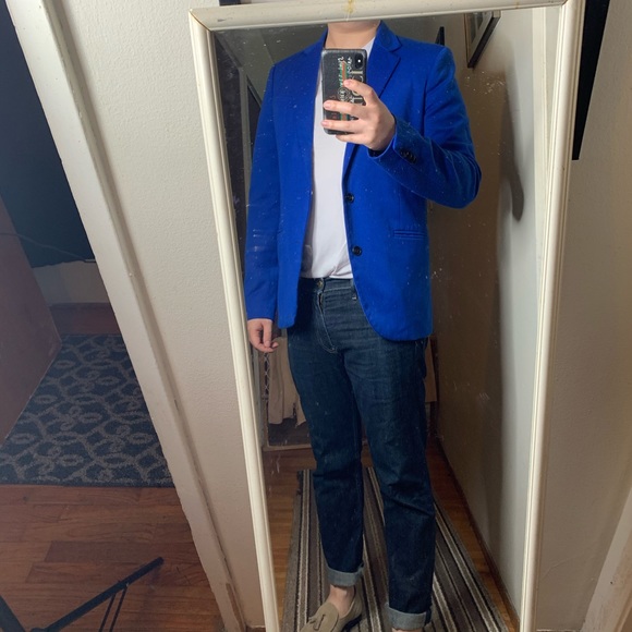 Zara Other - Zara bright blue blazer